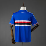 Sampdoria Home Jersey 2016-2017 Retro Football Kit Soccer Shirt