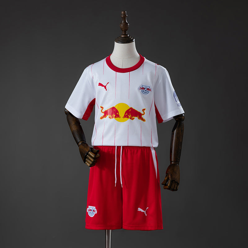 Kids RB Leipzig Home Jersey 2026-2027 Football Kit Soccer Shirt