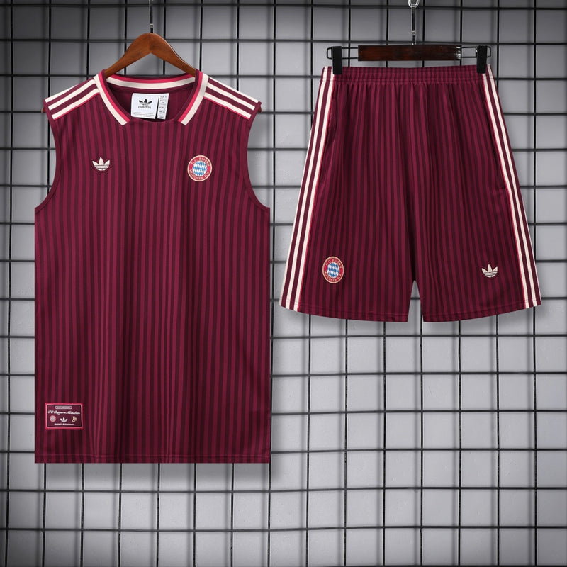Bayern Munich Vest Set Training Tracksuits 25/26 Football Kit Soccer Jersey