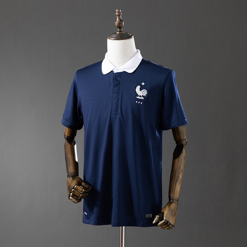 France Jersey 2014 Home Retro Football Kit