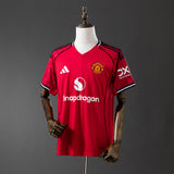 Man United Jersey 25/26 Home Kit Fans Version