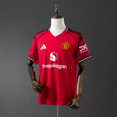 Manchester United Jersey 25/26 Home Kit Fans Version