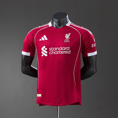 Liverpool Jersey 25/26 Home Football Kit Player Version
