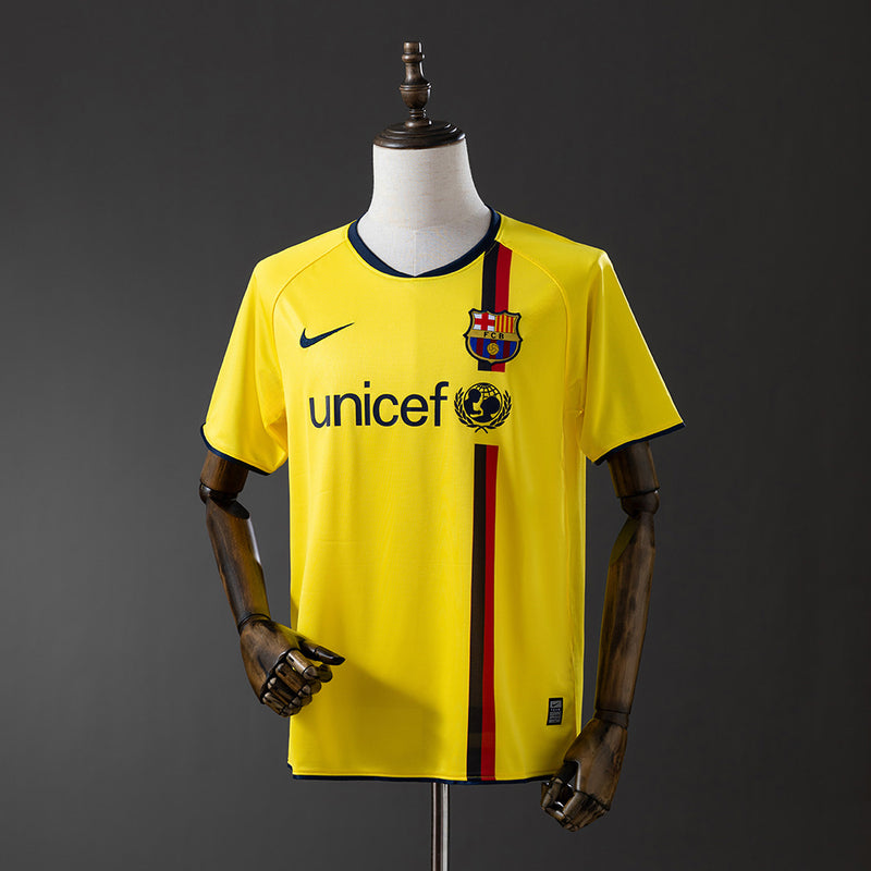 Barcelona Jersey 2008-09 Away Retro Football Kit