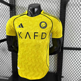 Player Version Al-Nassr Riyadh Jersey 25/26 Home RONALDO Football Kit Soccer Jersey PalmSportss
