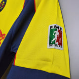 Retro Club America Jersey 2001-02 Home Yellow Football Kit Soccer Jersey