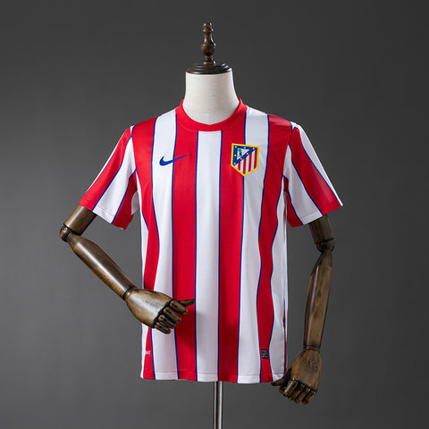 Retro Atletico Madrid Home Jersey 2011-12 Champions League Football Kit Soccer Shirt