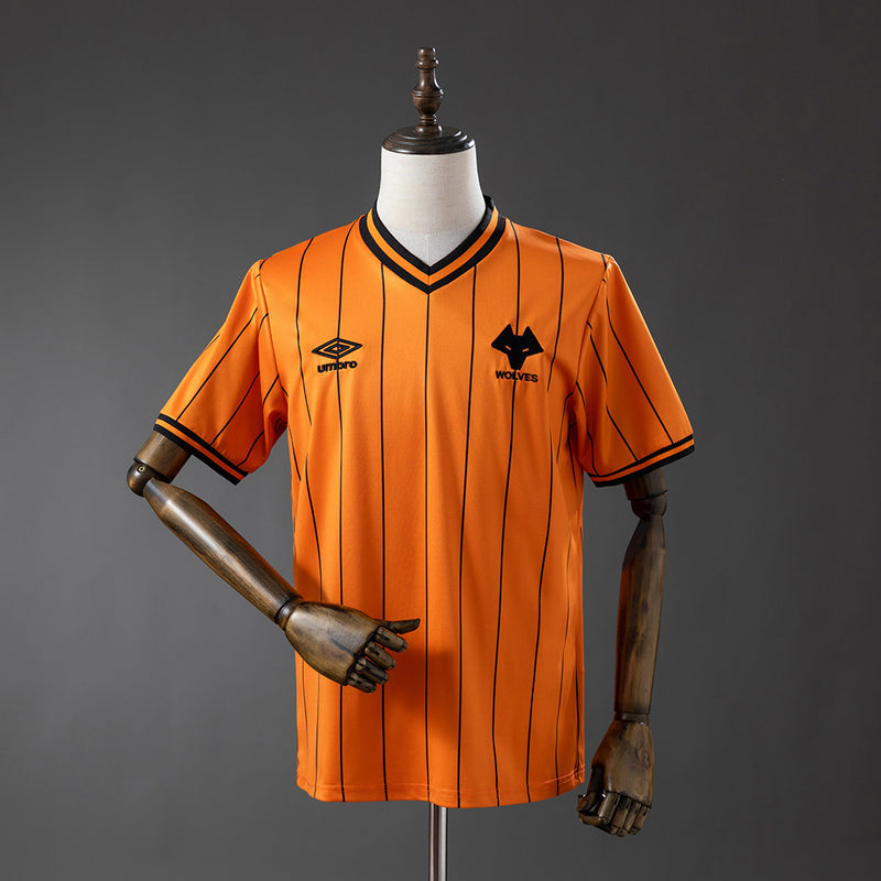 Wolves Home Jersey 1985-86 Retro Football Kit Soccer Jersey