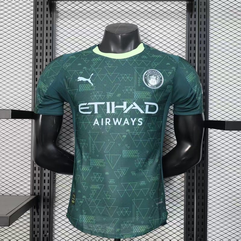 Manchester City Jersey 25/26 Fourth Football Kit Player Version