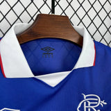 Kids Rangers Jersey 25/26 Home Football Kit Soccer Jersey - PalmSportss