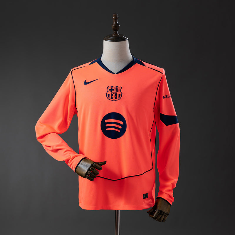 Barcelona Jersey 25/26 Third Football Kit Long Sleeves