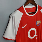 Arsenal Jersey Home kit 2002 2004 Retro - PalmSportss