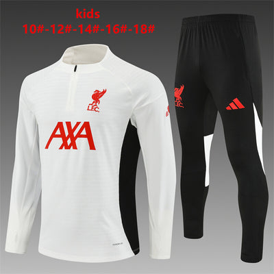 Kids Liverpool Training Tracksuits 25/26 Football Kit Soccer Jersey