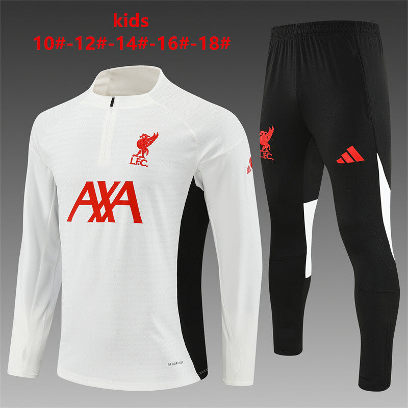 Kids Liverpool Training Tracksuits 25/26 Football Kit Soccer Jersey