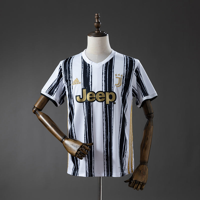 Juventus Home Jersey 2020-21 Retro Football Kit Soccer Shirt