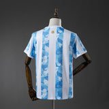 Argentina Home Jersey 2021 Retro Football Kit Soccer Shirt