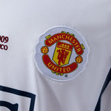 Man United Jersey 2008-09 Away Retro Kit Long Sleeves