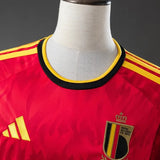 Belgium Home Jersey 2026 World Cup Long Sleeves Football Kit Soccer Shirt PalmSportss