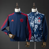 Bayern Munich Windbreaker 2025/26 Reversible Football Soccer Jacket