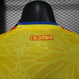 Colombia Jersey 2026 World Cup Football Kit Player Version Long Sleeves - PalmSportss
