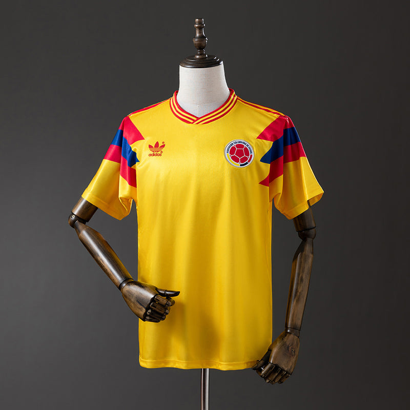 Colombia Jersey 1990 Home Retro Football Kit