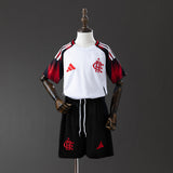 Kids Flamengo Jersey 25/26 Away Football Kit