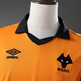 Wolves Home Jersey 1980-81 Retro Football Kit Long Sleeves