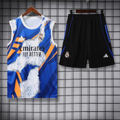 Real Madrid Vest Set Training Tracksuits 25/26 Football Kit Soccer Jersey