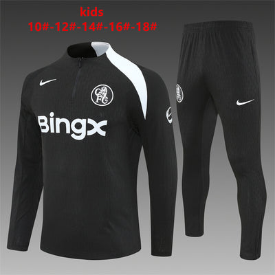 Kids Chelsea Training Tracksuits 25/26 Football Kit Soccer Jersey