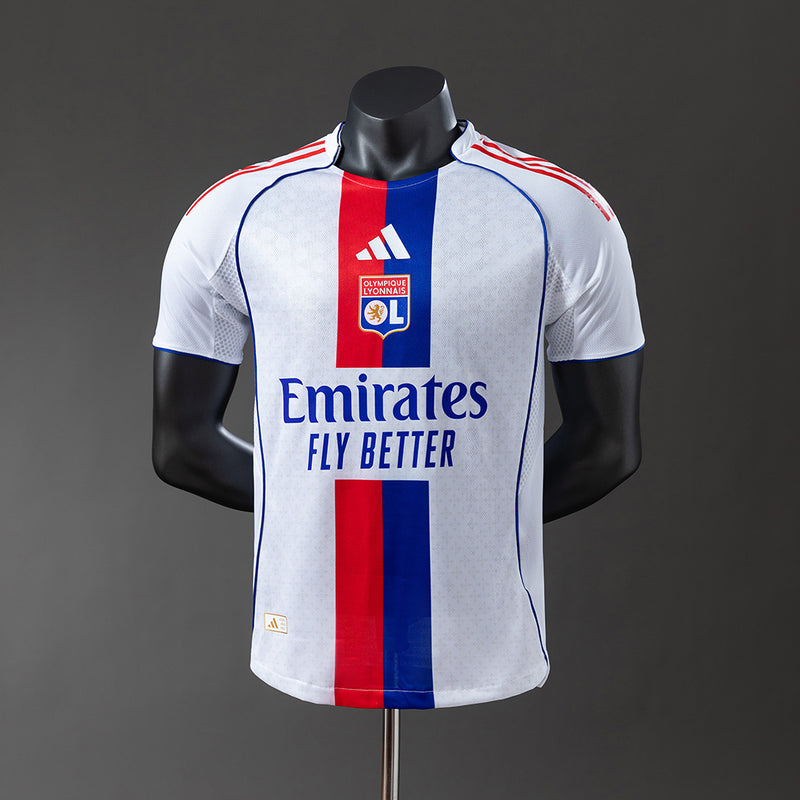 Olympique Lyonnais Jersey 25/26 Home Football Kit Player Version