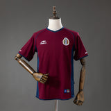 Mexico Third Jersey 2002 Retro Football Kit Soccer Shirt PalmSportss