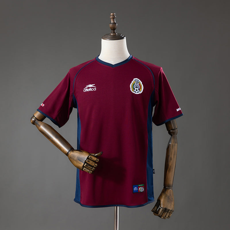 Mexico Third Jersey 2002 Retro Football Kit Soccer Shirt