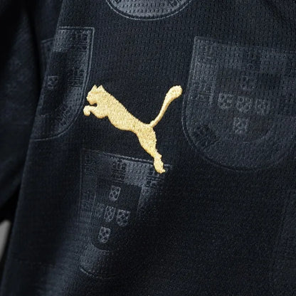 Kids Portugal Jersey 25/26 Away Ronaldo Football Kit Soccer Shirt - PalmSportss