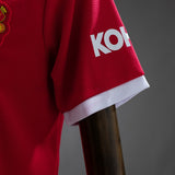 Man United Home Jersey 2021-22 Retro Football Kit Soccer Shirt