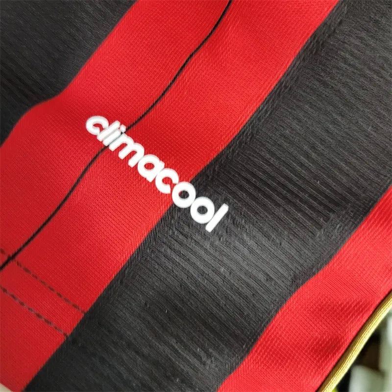 AC Milan Jersey Home Kit 2013 2014 Retro Long Sleeves