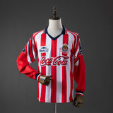Retro Chivas Home Jersey 1998-1999 Long Sleeves Football Kit Soccer Shirt