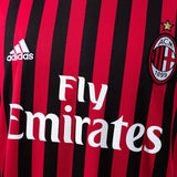 AC Milan Jersey 2011-12 Home Retro Kit