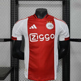 Player Version Ajax Jersey 25/26 Home Football Kit Soccer Jersey - PalmSportss