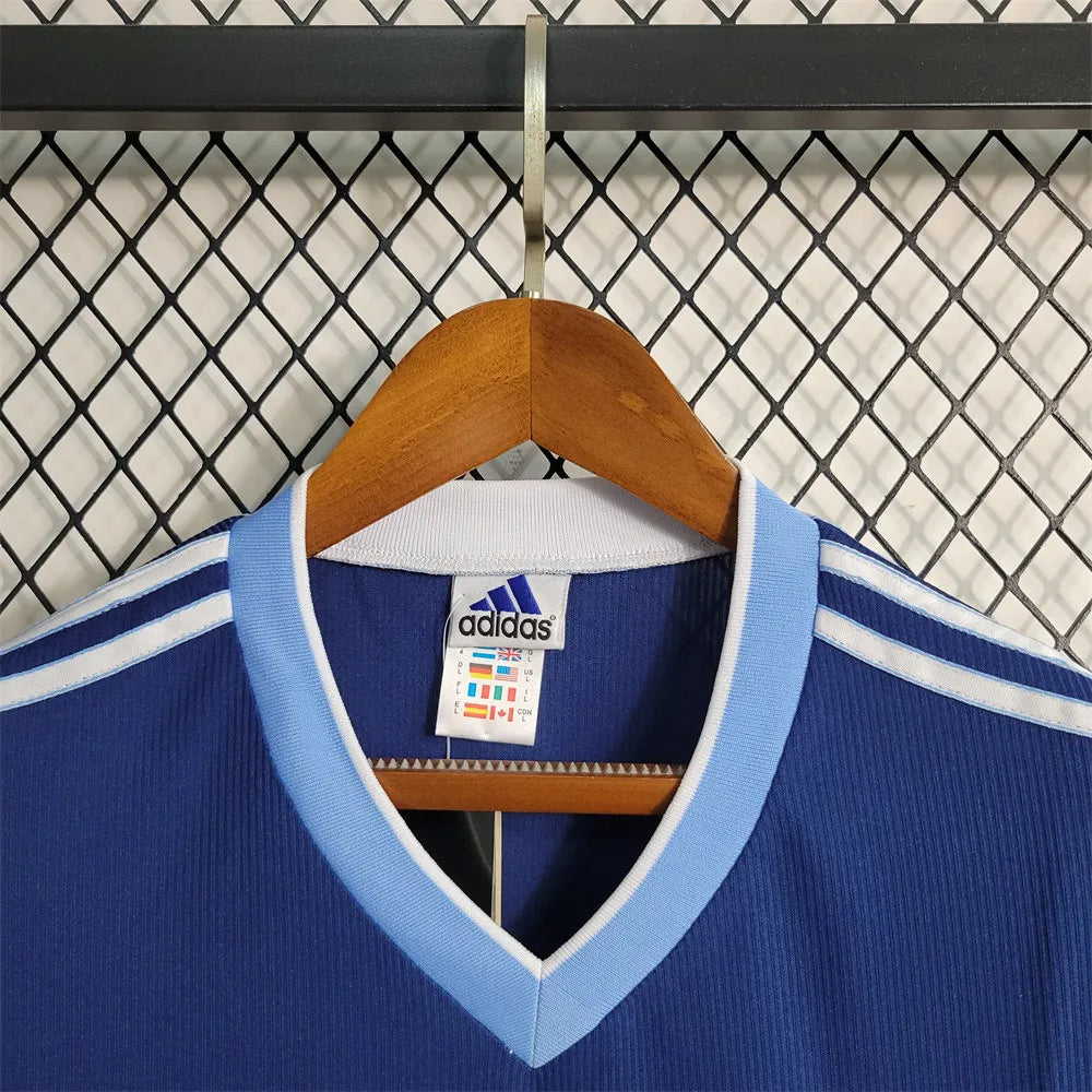 Argentina Retro Jersey 1998 Away Football Jersey Soccer Shirt