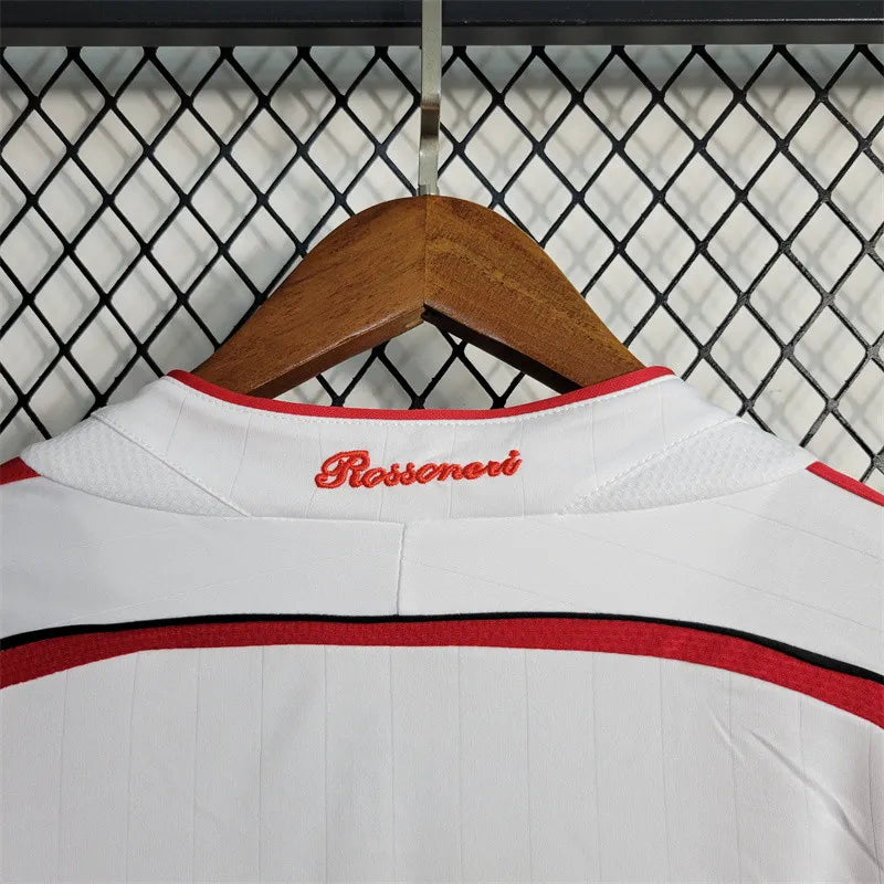 AC Milan Jersey Away Kit 2006 2007 Retro Long Sleeves