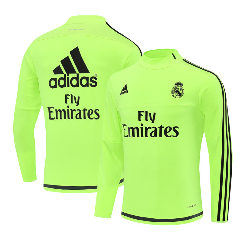 Retro Real Madrid Training Tracksuits 2015-16 Football Kit Soccer Jersey