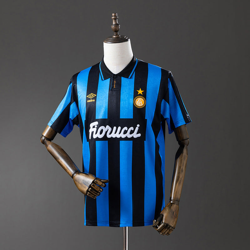 Inter Milan Jersey 1992-94 Home Retro Football Kit