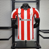 Player Version Athletic Bilbao Jersey 25/26 Home Football Kit Soccer Jersey - PalmSportss