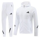 Hoodie Jacket Set 2025/26 White