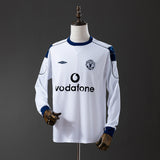 Man United Jersey 2000-01 Away Retro Kit Long Sleeve