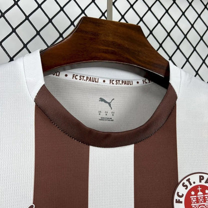 St Pauli Jersey 25/26 Home Football Kit Soccer Jersey