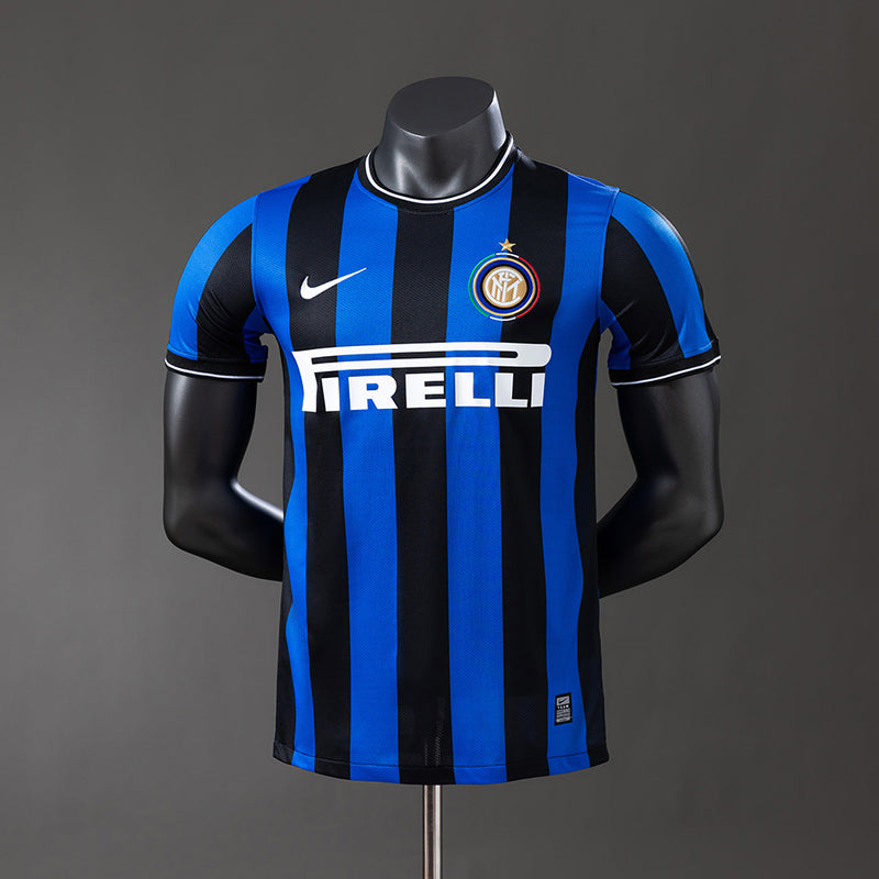 Inter Milan Jersey 2009-10 Home Retro Football Kit Player Version