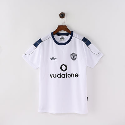 Retro Manchester United Jersey 1999 2000 Away Football Kit Soccer Shirt