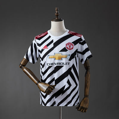 Manchester United Third Jersey 2020-21 Retro Football Kit Soccer Shirt