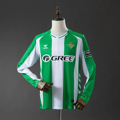 Real Betis Jersey 25/26 Home Football Kit Long Sleeves